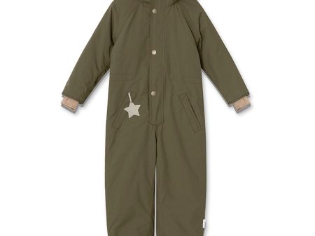 Mini A ture Olive night Wanni Fleece Flyverdragt Supply