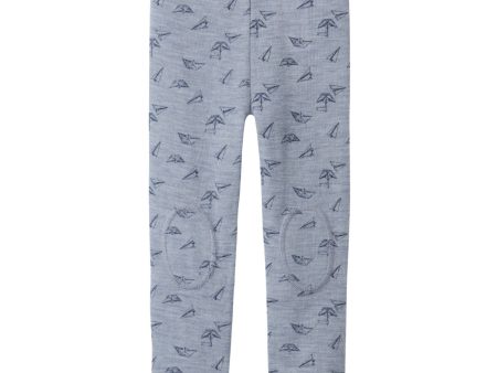 Name It Tradewinds Aop Wang Uld Rib Long Johns Aop Online