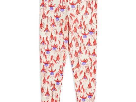 Mini Rodini Red Fuchsia Aop Leggings Hot on Sale