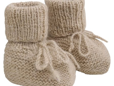 Huttelihut Camel Melange Futter Alpaca Wool Knit Fashion