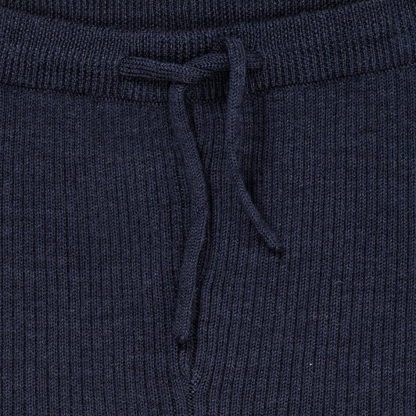 Copenhagen Colors Navy Merino Classic Rib Leggings M. Snore Discount