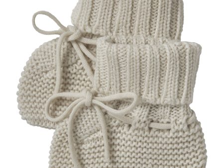 FUB Ecru Baby Boots Futter Cheap