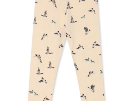 Petit Piao Duck Aop Leggings Printed Online Sale