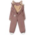 Mini A ture Light plum Wanni Fleece Flyverdragt Sale