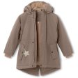 Mini A ture Morel grey Vikania Fleece Vinterjakke Online