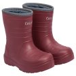 CeLaVi Apple Butter Thermal Wellies - Embossed Fashion