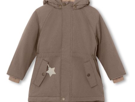 Mini A ture Morel grey Vikania Fleece Vinterjakke Online