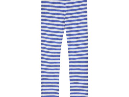 Mads Nørgaard Amparo Blue Vanilla Ice 5x5 Classic Stripe Lala Leggings Cheap