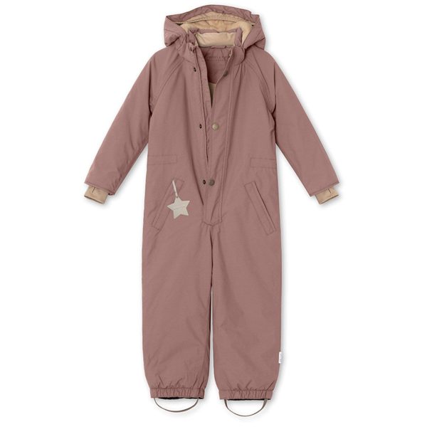 Mini A ture Light plum Wanni Fleece Flyverdragt Sale