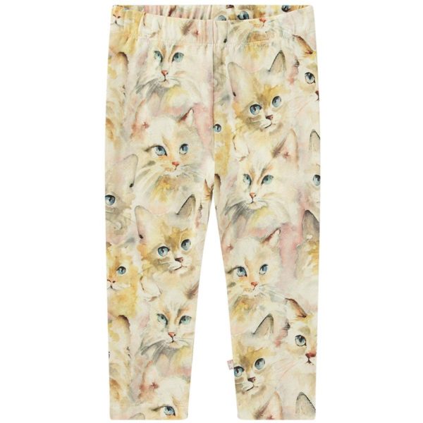 Molo Aquarelle Cats Stefanie Leggings on Sale