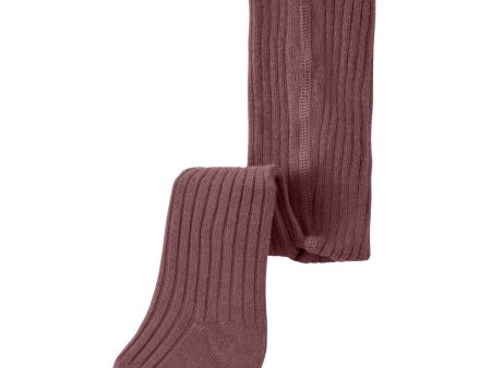 Lil Atelier Rose Brown Ilso Dilo Tights Cheap