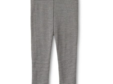 Wheat Navy Stripe Wool Leggings Agi For Cheap