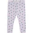 Bobo Choses Lavender Pansy Flower All Over Leggings Sale