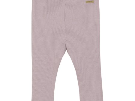 Minymo Dawn Pink Leggings Rib Sale