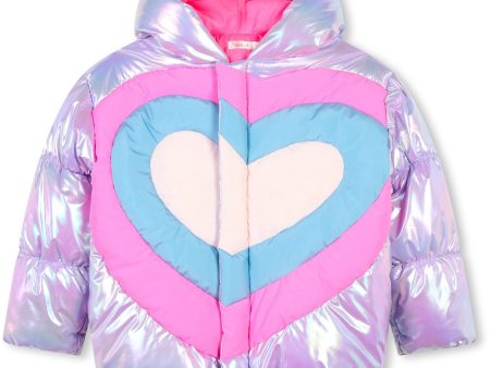 Billieblush Lilac Puffer Jakke Online