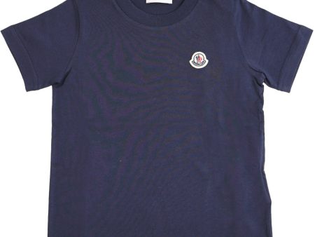 Moncler Navy T-shirt Sale