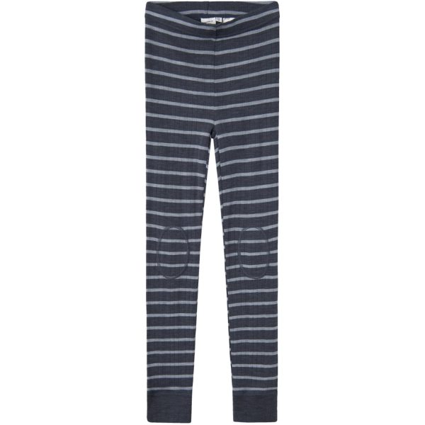 Name It Ombre Blue Wang Uld Needle Long Johns Stripe Online