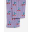 Bobo Choses Purple Cherry All Over Leggings Discount