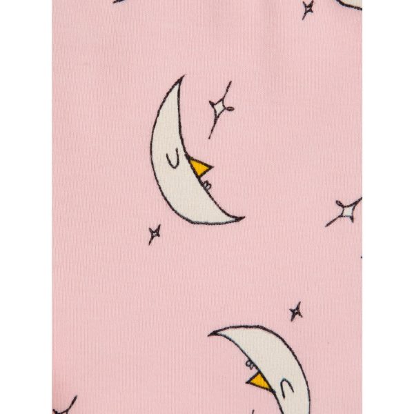 Bobo Choses Light Pink Beneath The Moon Leggings Hot on Sale