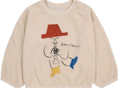 Bobo Choses White Magic Flute Sweatshirt Online now