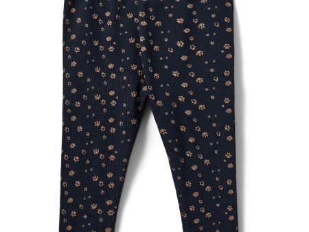 Sofie Schnoor Dark Blue Leggings For Cheap