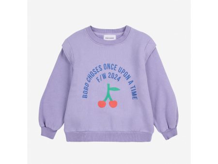 Bobo Choses Lavender Bobo Circle Sweatshirt Online now