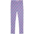 Bobo Choses Lavender Bobo Cherry All Over Leggings For Cheap