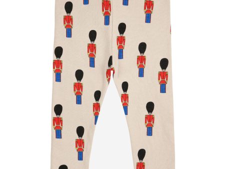 Bobo Choses Offwhite Little Tin Soldiers All Over Leggings Online Hot Sale