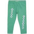 Bobo Choses Green Bobo Choses Diamonds Leggings Online now